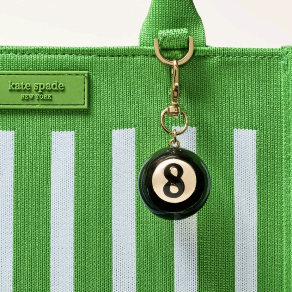 kate spade new york x Target - 8 Ball 🎱 Bag Charm, NWT